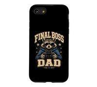Funny Final Boss Raccoon Dad Jeu vidéo Coque pour iPhone SE (2020) / 7/8