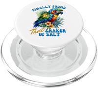 Funny Finally Found That Shaker of Salt Parrot Bird Zoo Trip PopSockets PopGrip pour MagSafe