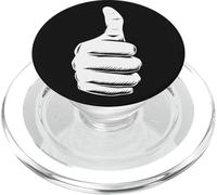 Funny Finger Thumbs Up - Pouce vers Le Haut PopSockets PopGrip pour MagSafe