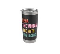 Funny First Name Design for Women - Lena Gobelet isotherme en acier inoxydable double paroi