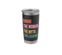 Funny First Name Design Woman Myth Legend - Birdie Gobelet isotherme en acier inoxydable double paroi
