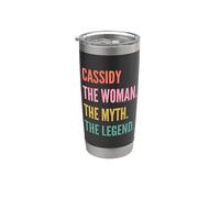 Funny First Name Design Woman Myth Legend - Cassidy Gobelet isotherme en acier inoxydable double paroi