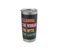 Funny First Name Design Woman Myth Legend - Eleanora Gobelet isotherme en acier inoxydable double paroi