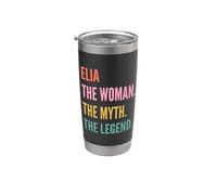 Funny First Name Design Woman Myth Legend - Elia Gobelet isotherme en acier inoxydable double paroi
