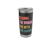 Funny First Name Design Woman Myth Legend - Elianna Gobelet isotherme en acier inoxydable double paroi