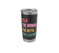 Funny First Name Design Woman Myth Legend - Ella Gobelet isotherme en acier inoxydable double paroi