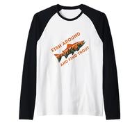 Funny Fish Around and Find Trout Manche Raglan