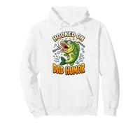 Funny Fishing Dad Hooked on Father's Day for Husband Sweat à Capuche
