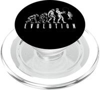Funny Fishing Evolution Pêcheur, Papa, Fête des Pères, Poisson PopSockets PopGrip pour MagSafe