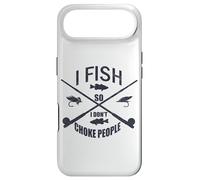 Funny Fishing Gag. I Fish So I Don't Choke People Coque pour iPhone Air