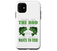 Funny Fishing King Citation Hand Me The Rod Coque pour iPhone 11