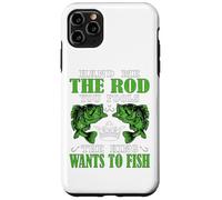 Funny Fishing King Citation Hand Me The Rod Coque pour iPhone 11 Pro Max
