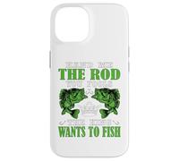 Funny Fishing King Citation Hand Me The Rod Coque pour iPhone 14