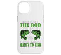 Funny Fishing King Citation Hand Me The Rod Coque pour iPhone 14 Plus