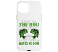 Funny Fishing King Citation Hand Me The Rod Coque pour iPhone 15 Plus