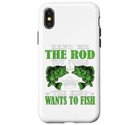 Funny Fishing King Citation Hand Me The Rod Coque pour iPhone X/XS