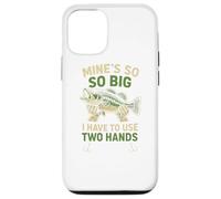 Funny Fishing Mine's Big I Use Two Hands Coque pour iPhone 12/12 Pro
