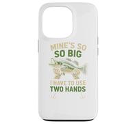 Funny Fishing Mine's Big I Use Two Hands Coque pour iPhone 13 Pro