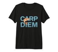 Funny Fishing Pun Men - Carp Diem T-Shirt Haut de Gamme