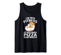 Funny Fitness Pizza Kawaii Kids Boys Hamster Lover Débardeur