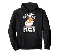 Funny Fitness Pizza Kawaii Kids Boys Hamster Lover Sweat à Capuche