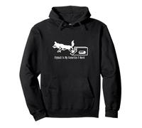 Funny Flyball is My Favorite F Word Balles de Tennis pour Chien Sweat à Capuche