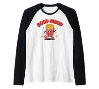 Funny Food, Good Mood, Fast Food Finger Chips, French Fries Manche Raglan