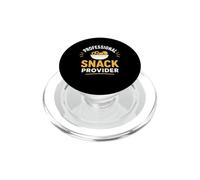 Funny Food Lover Quote Professional Snack Provider PopSockets PopGrip pour MagSafe