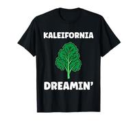 Funny Food Vegetable Minimalist Simple Dreamin Quote Kale T-Shirt