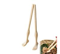 Funny Foot Chopsticks Toe Shape Novelty Chopsticks For Noodles | 15cm 3D Printed Foot Shape Chopsticks For Noodles And Snacks; Funny Novelty Utensil And Quirky Gift For Friends