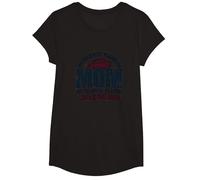 Funny Football Mom : ma joueuse préférée m'appelle Maman T-Shirt, Fille, Noir, L