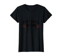Funny Football Mom : Plus bruyante Que Les Mamans ordinaires T-Shirt, Femme, Noir, L