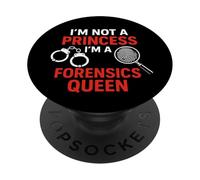 Funny Forensics Science Criminology Student PopSockets PopGrip Adhésif