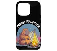 Funny Forest Capybara pour Les Amateurs de Vagabond et de capybaras Coque pour iPhone 13 Pro