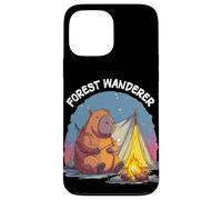 Funny Forest Capybara pour Les Amateurs de Vagabond et de capybaras Coque pour iPhone 13 Pro Max