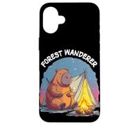 Funny Forest Capybara pour Les Amateurs de Vagabond et de capybaras Coque pour iPhone 16 Plus
