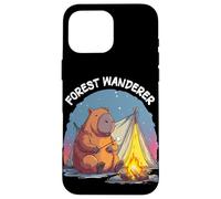 Funny Forest Capybara pour Les Amateurs de Vagabond et de capybaras Coque pour iPhone 16 Pro Max