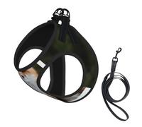 Funny Fox Ensemble harnais et laisse pour chien, gilet réfléchissant et réglable pour chiens de petite, moyenne et grande taille