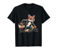 Funny Fox Graphic I Don't Chase Dreams I Hunt Them Down T-Shirt