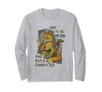 Funny Fox Part pour être Bizarre et créer Un Personnage Manche Longue
