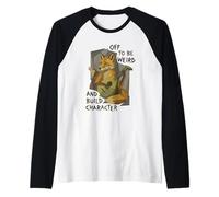 Funny Fox Part pour être Bizarre et créer Un Personnage Manche Raglan