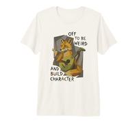 Funny Fox Part pour être Bizarre et créer Un Personnage T-Shirt Haut de Gamme