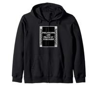 Funny Frank-LY Unhinged Pun Stamp Collecting Collector Sweat à Capuche