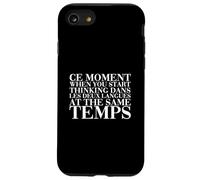 Funny French English Multilingual Bilingual Language Joke Coque pour iPhone SE (2020) / 7/8
