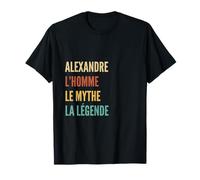 Funny French First Name Design - Alexandre T-Shirt