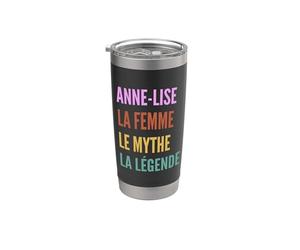 Funny French First Name Design - Anne-Lise Gobelet isotherme en acier inoxydable double paroi