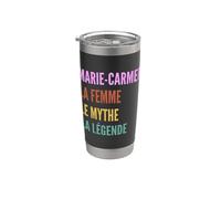 Funny French First Name Design - Marie-Carmen Gobelet isotherme en acier inoxydable double paroi