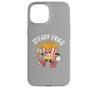 Funny French Fries, Fryday Everyday Foodie, Steady Fries Coque pour iPhone 15