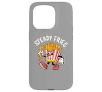 Funny French Fries, Fryday Everyday Foodie, Steady Fries Coque pour iPhone 15 Pro