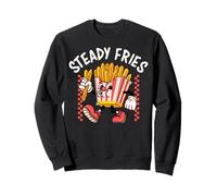 Funny French Fries, Fryday Everyday Foodie, Steady Fries Sweatshirt